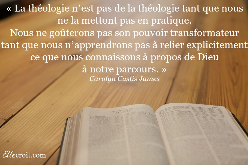 citation carolyn james théologie livre ellecroit.com