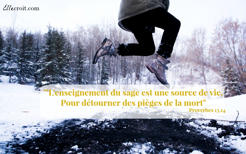 proverbes 13.14 enseignement sage ellecroit.com