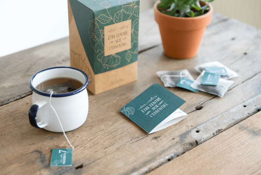 coffret 1 mois Tea Notes Thé bible ellecroit.com